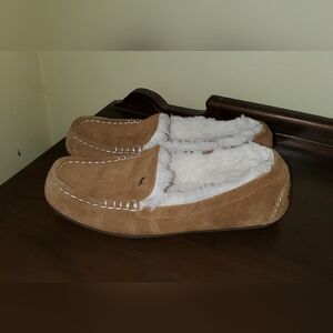 Koolaburra by Ugg Lezly Slippers Mocassins Sz 7 Fleece Lined